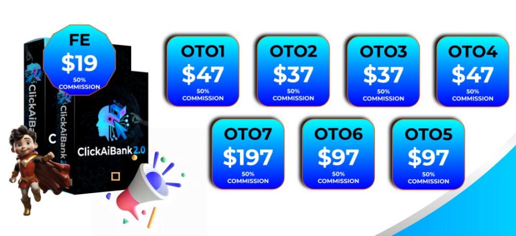 ClickAiBank 2 OTOs