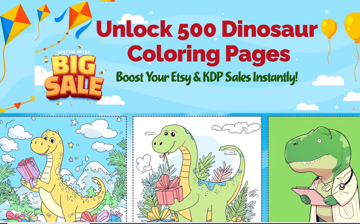 Dinosaur Fun Coloring Pages Review
