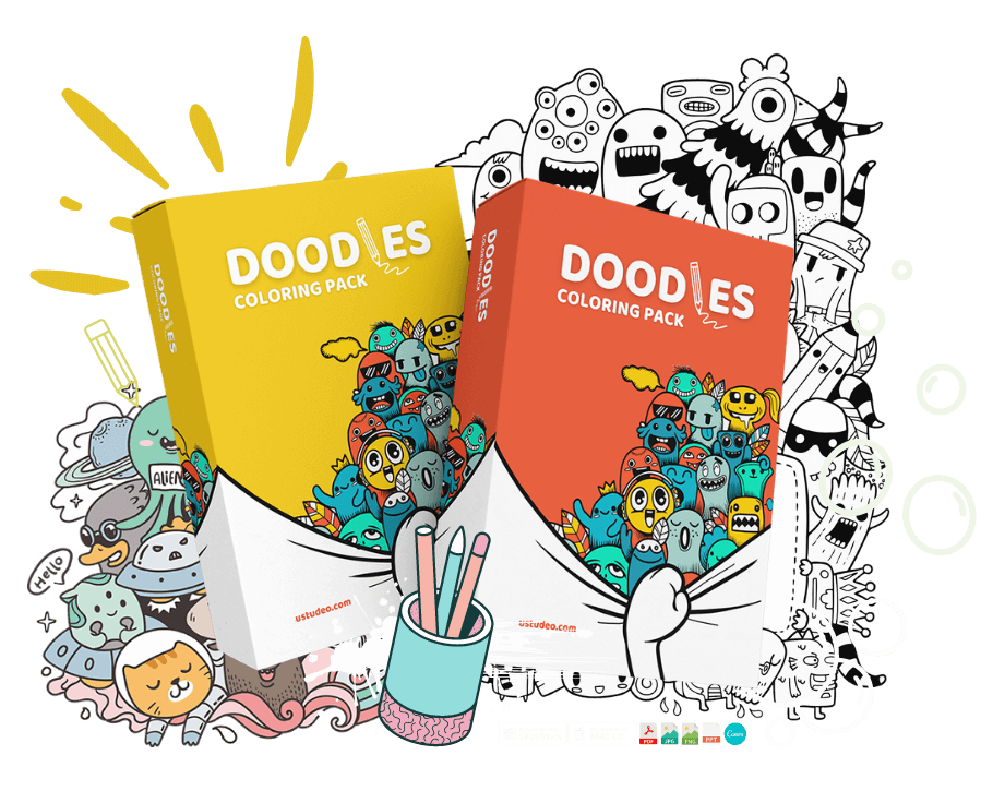 Doodles-Coloring-Books-Review