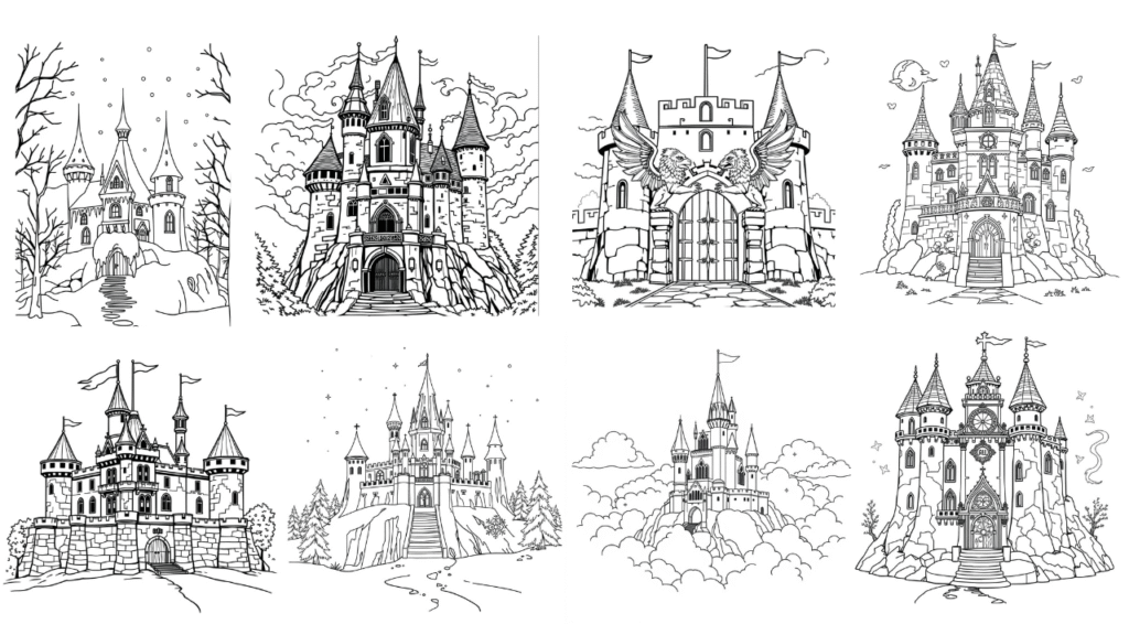 Kids Fantasy Coloring Book Bonuses