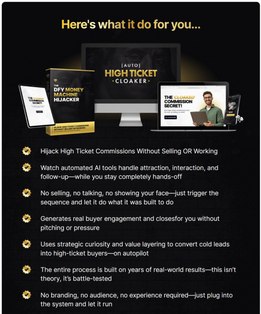 Auto High Ticket Cloaker Review