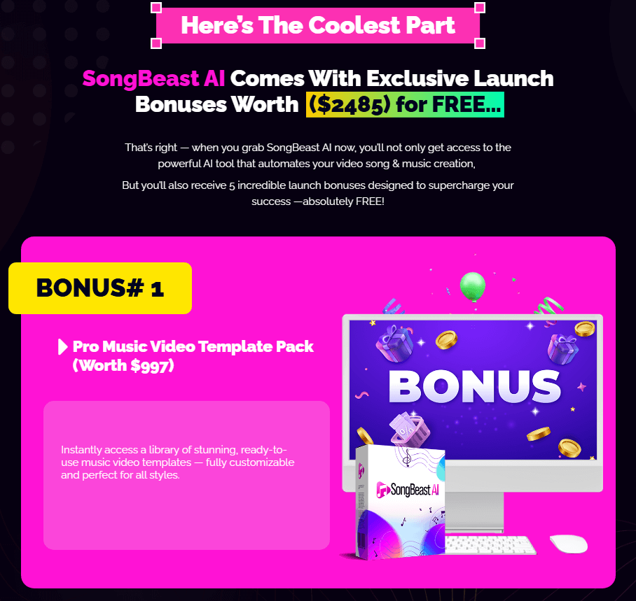 SongBeast AI Bonuses