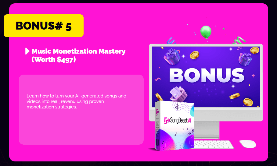 SongBeast AI Bonuses