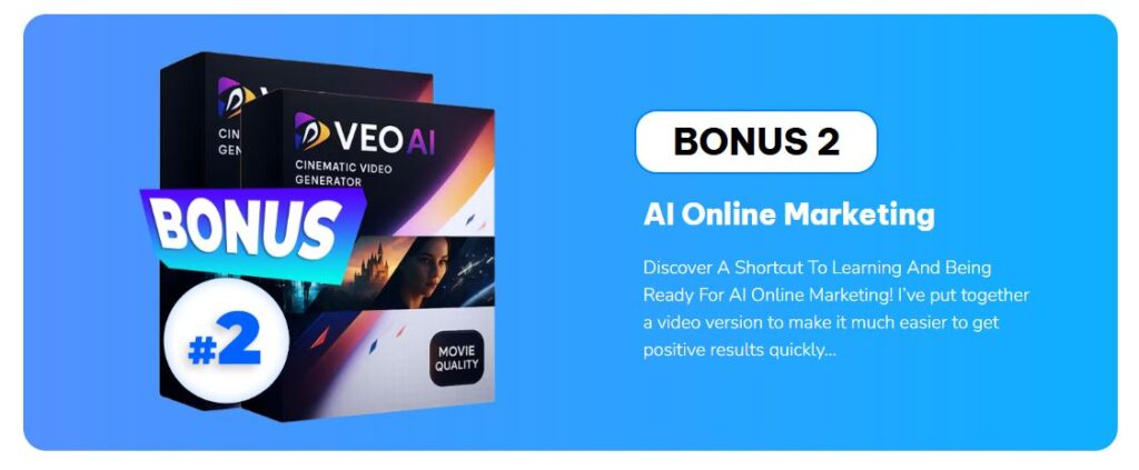 VEO AI Bonuses