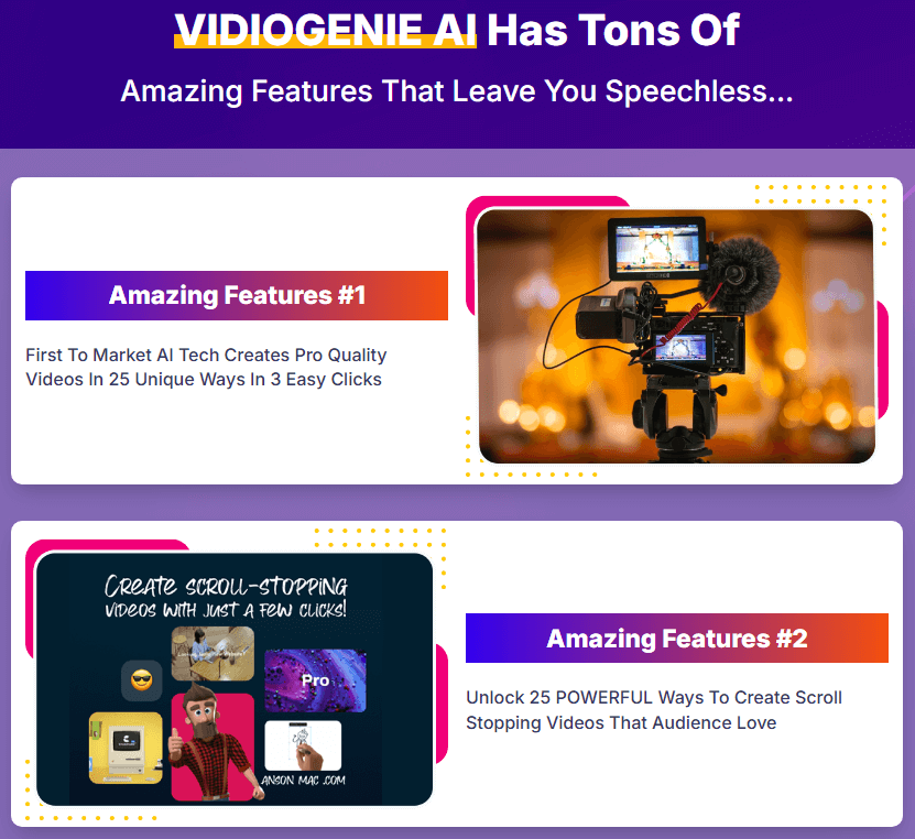 vidiogenie-ai-features