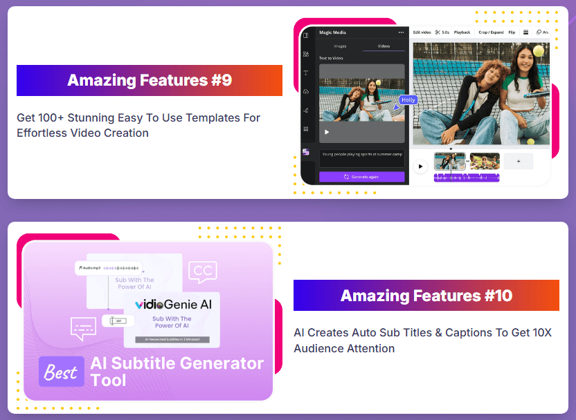 vidiogenie-ai-features