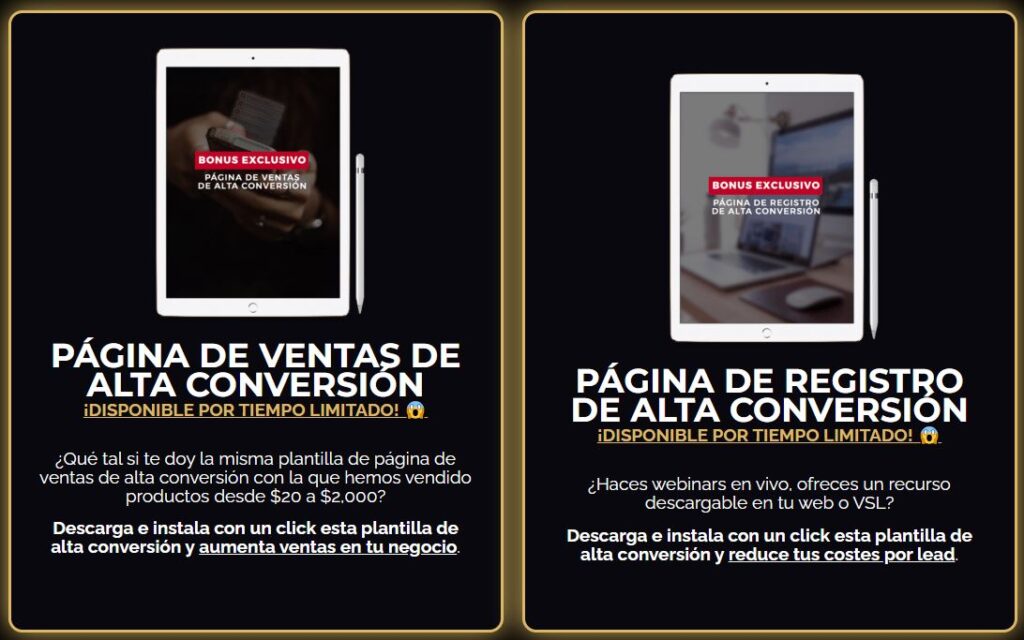 Anuncios 10X Bonos