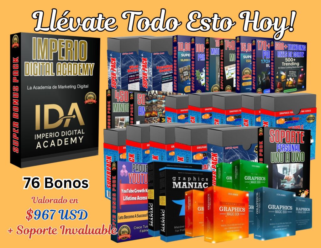 bonos Imperio digital academy