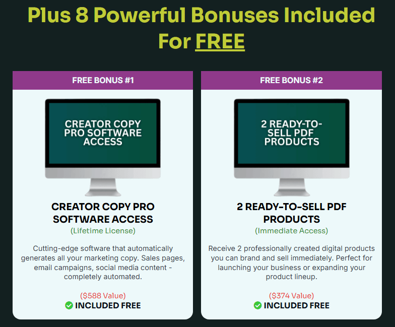 PDF Flipping Bonuses