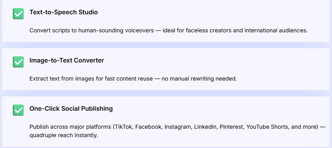ViralGenius Review Features