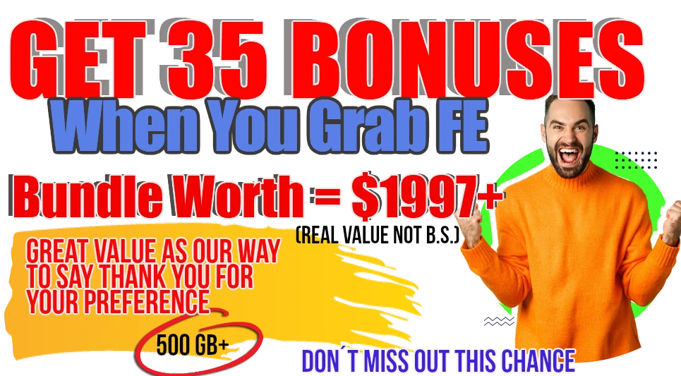 35 BONUSES FE 35 BONUSES FE