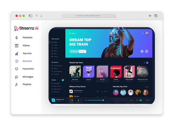 Create Web Streaming Subscription Services